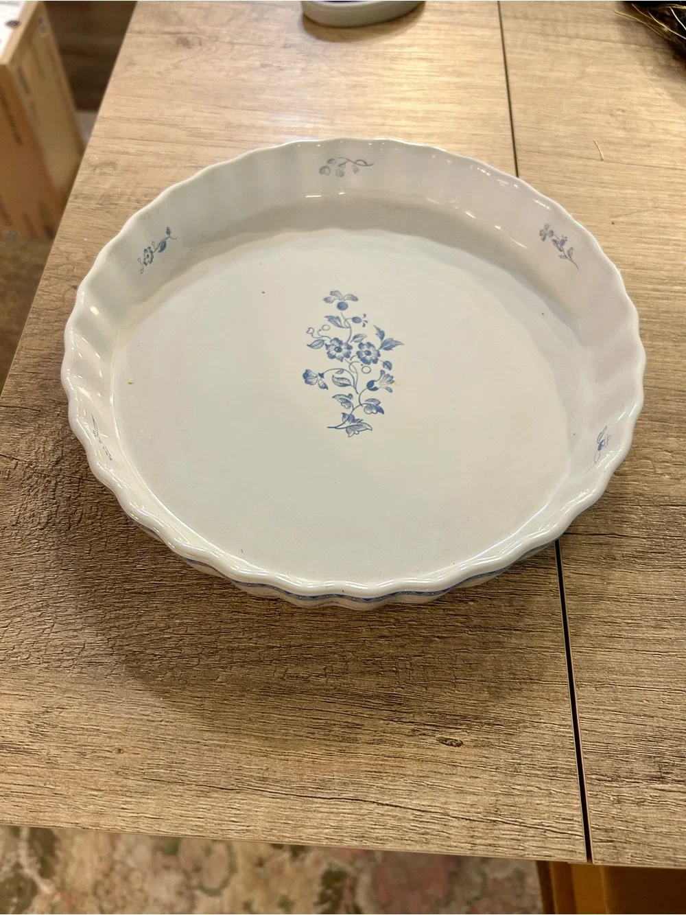 Vintage Fyrklovern Classic Signed Quiche Dish